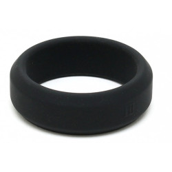 Rimba Cockring en silicone Soft Ring 18mm Noir